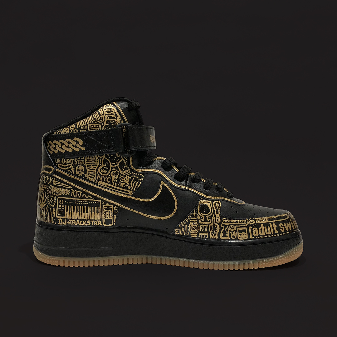 Run the Jewels Air Force 1 Left Inside